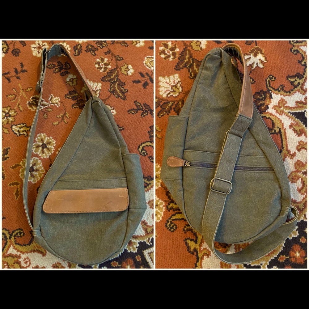 LL Bean “Ameribag” Canvas Sling Bag